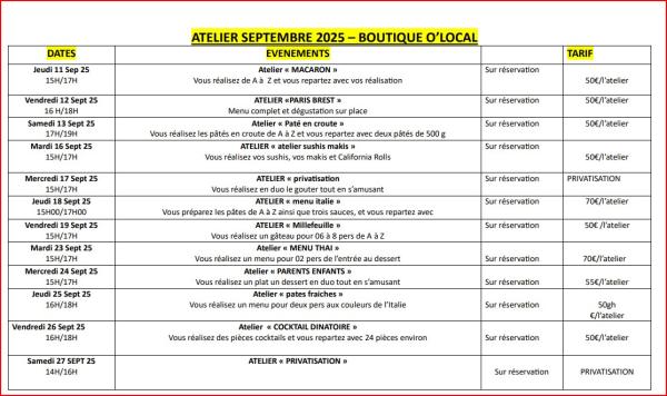 SEPTEMBRE